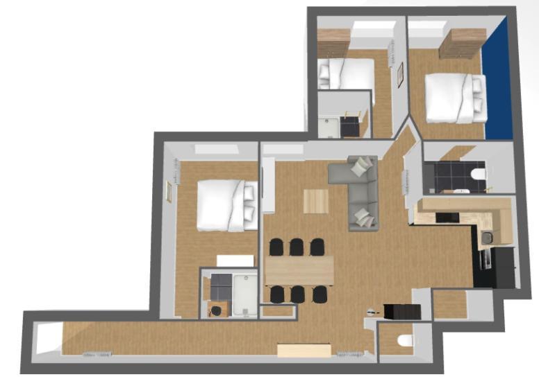Appartamento Madonna Elegance, Proche Sanctuaire, 95M2 Lourdes Esterno foto